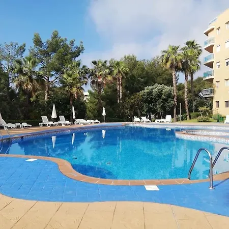 Апартаменты Familiar Con Piscina Y Parking