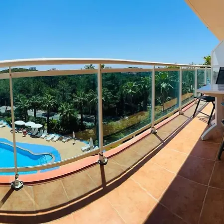 Апартаменты Familiar Con Piscina Y Parking